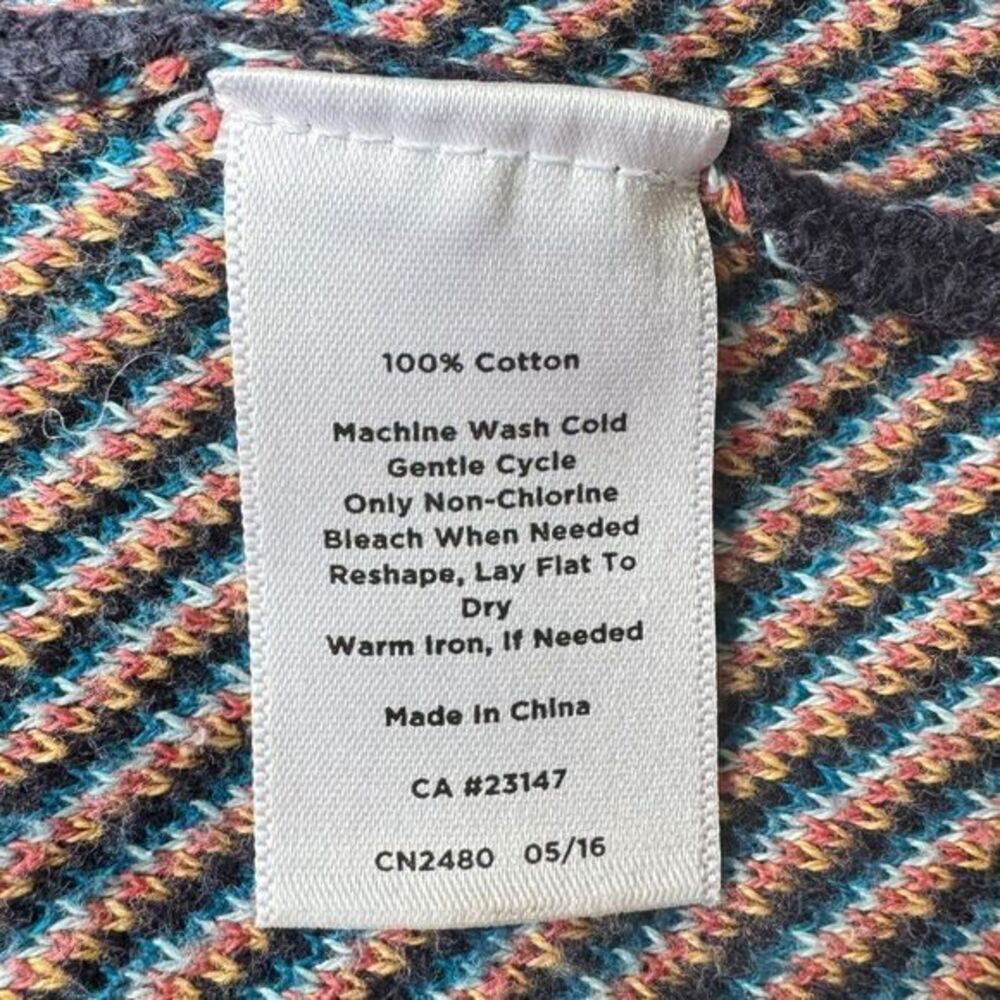 TALBOTS Cotton Plaid Cardigan cottage core laying - Picture 4 of 6